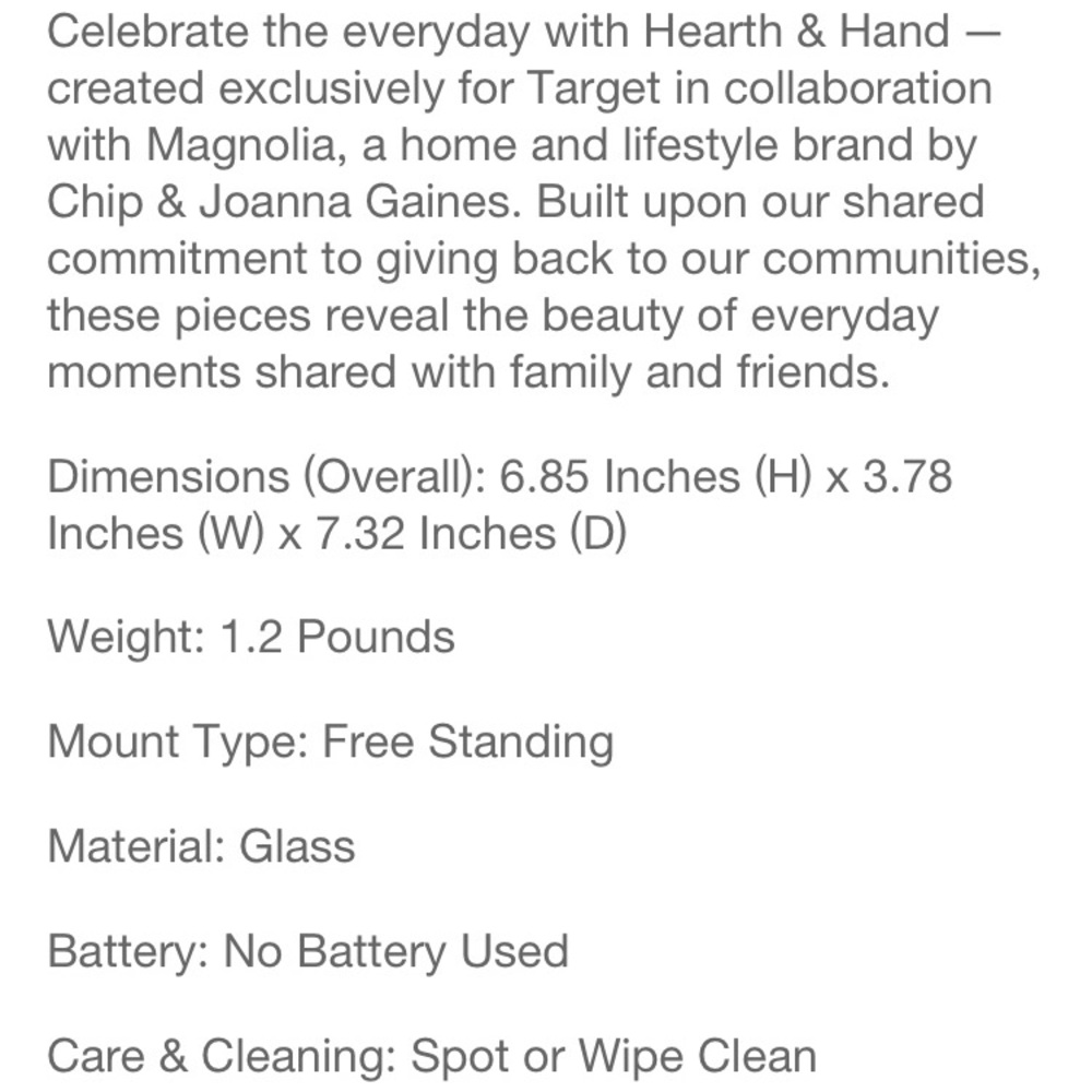NEW! HTF Hearth & Hand oil and vinegar set - Picture 6 of 8